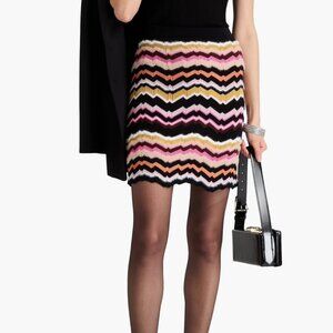 Missoni Mini Skirt: NWT Crochet size 38 IT